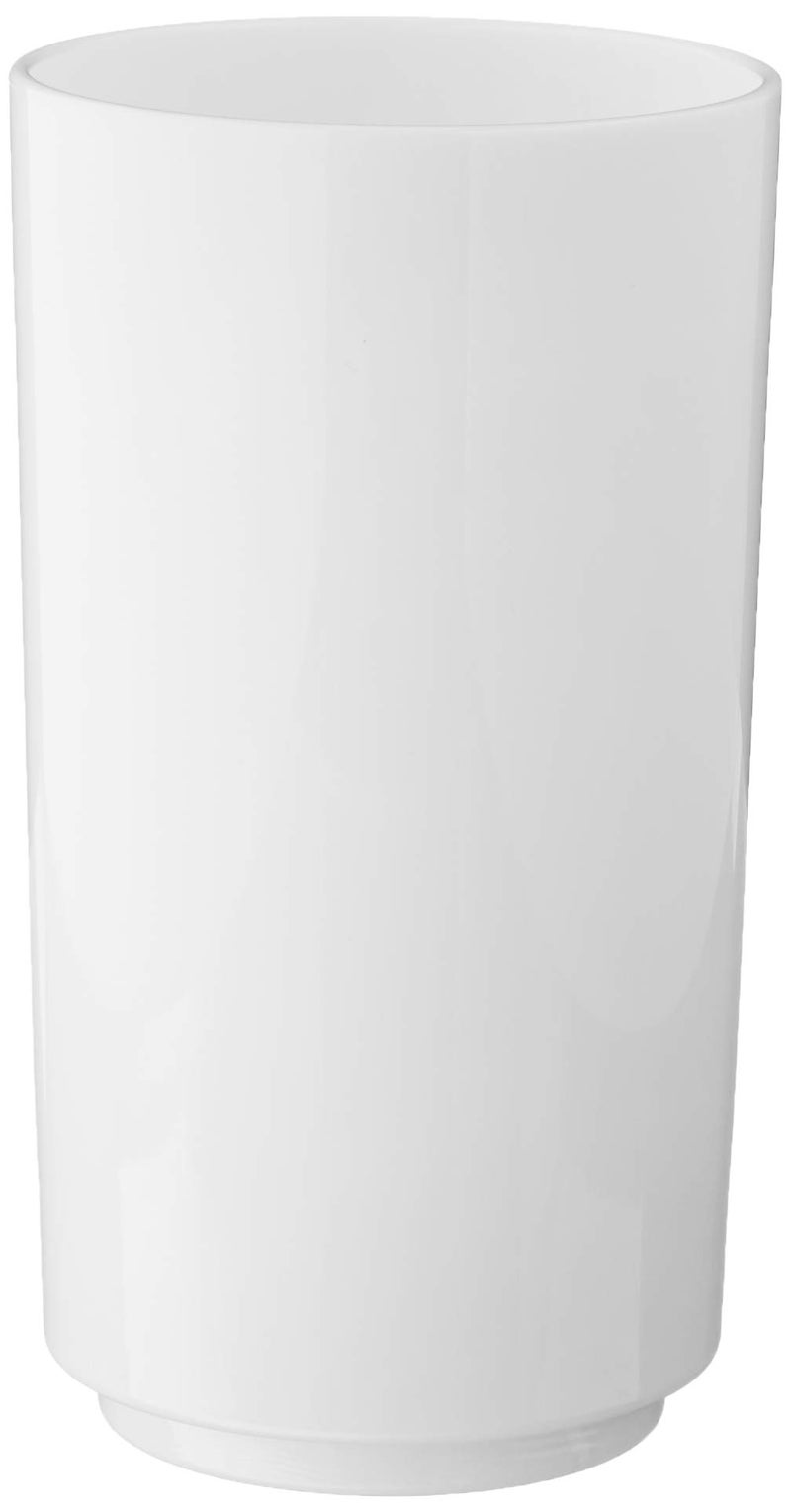 Drinique Tall Unbreakable Highball Glasses (Set of 4) 14oz Reusable, Shatterproof, Tritan Plastic Drinking Glasses - White - Image 4