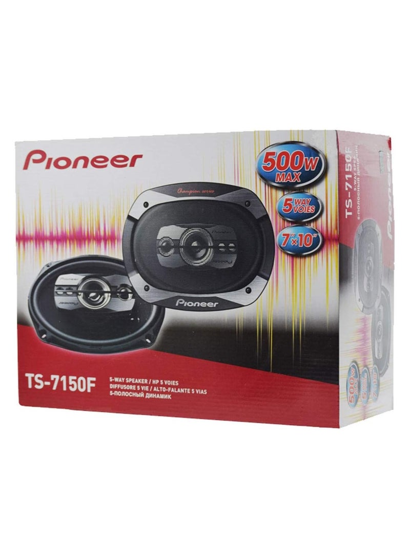 Pioneer TS-7150F Pioneer Champion Series (TS-7150F) 500-Watt 7x10-Inch 5-Way Car Audio Speakers -