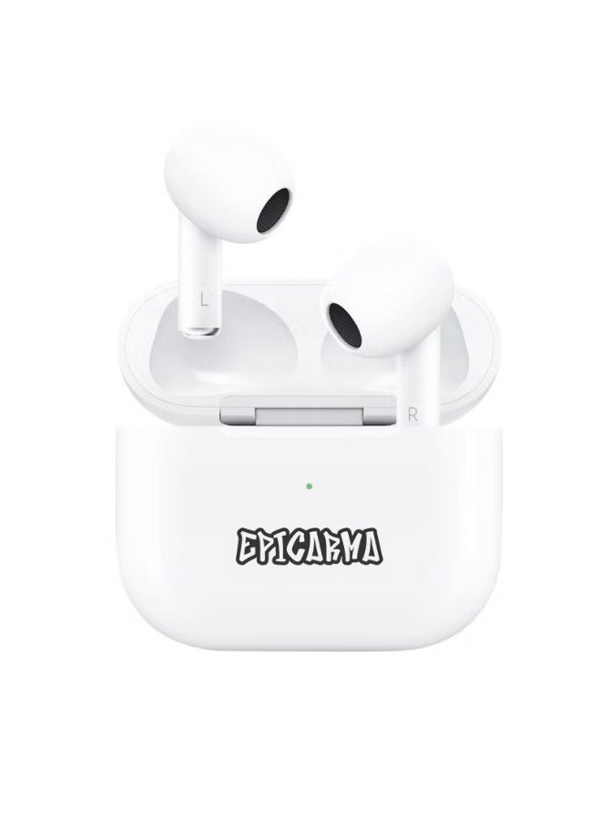 SonicX True Wireless Earbuds Bluetooth 5.3 | ENC Noise Cancelling | HiFi Stereo Bass | 40H Playtime | LED Display Charging Case | Touch Control | IPX5 Waterproof | Built-in Mic | Black
