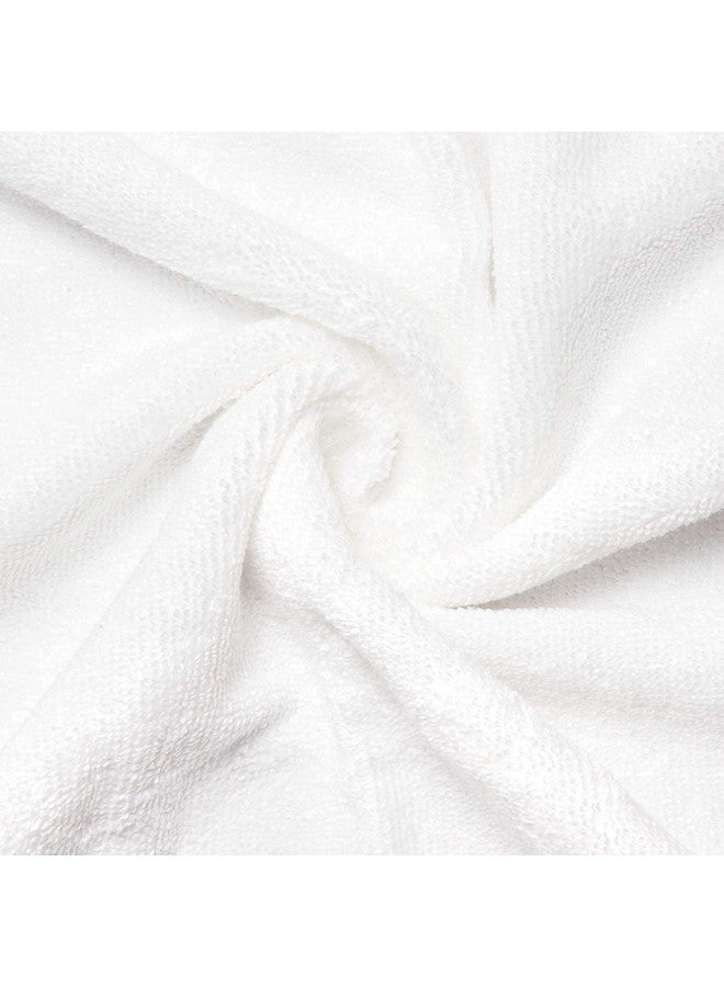 COTFLEX Face Towel Napkin Set, Small Size, 100% Cotton, Brilliant White, 12x12 Inch, Pack of (4) - Image 5