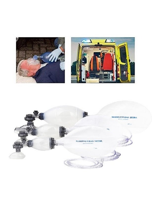 BIONEX Ambu Bag – Manual Resuscitation Bag Silicone Adult - Image 3