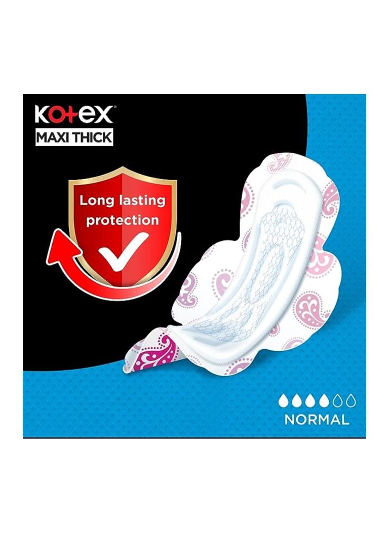 Kotex Maxi Thick Normal With Wings 50 Pads - Image 2