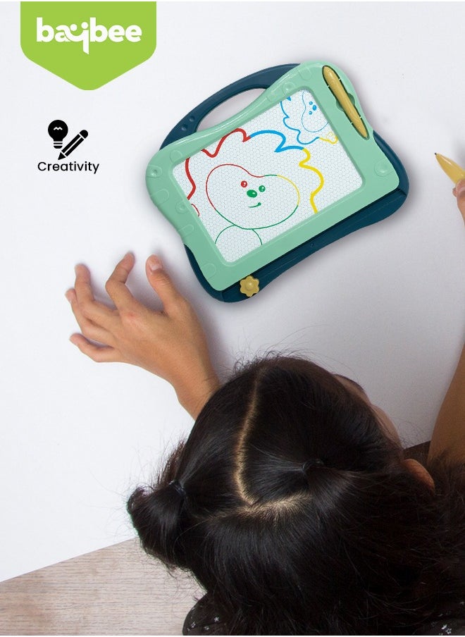 BAYBEE - Baybee Magnetic Drawing Board Slate for Kids, Erasable Doodle Boards Magic Slate for Kids Toys with & Pen | Learning Writing Pad Board | Drawing Board Magic Slate Toys For Kids 3+ Years - Image 1