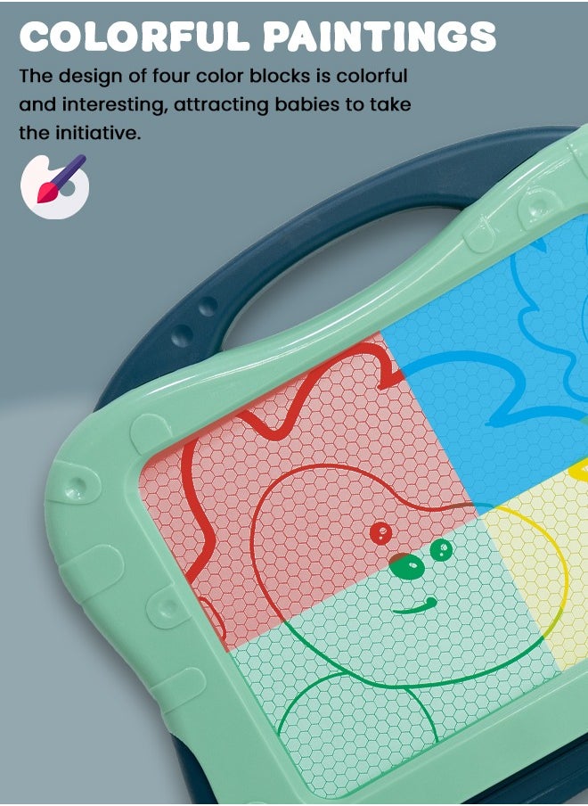 BAYBEE - Baybee Magnetic Drawing Board Slate for Kids, Erasable Doodle Boards Magic Slate for Kids Toys with & Pen | Learning Writing Pad Board | Drawing Board Magic Slate Toys For Kids 3+ Years - Image 1