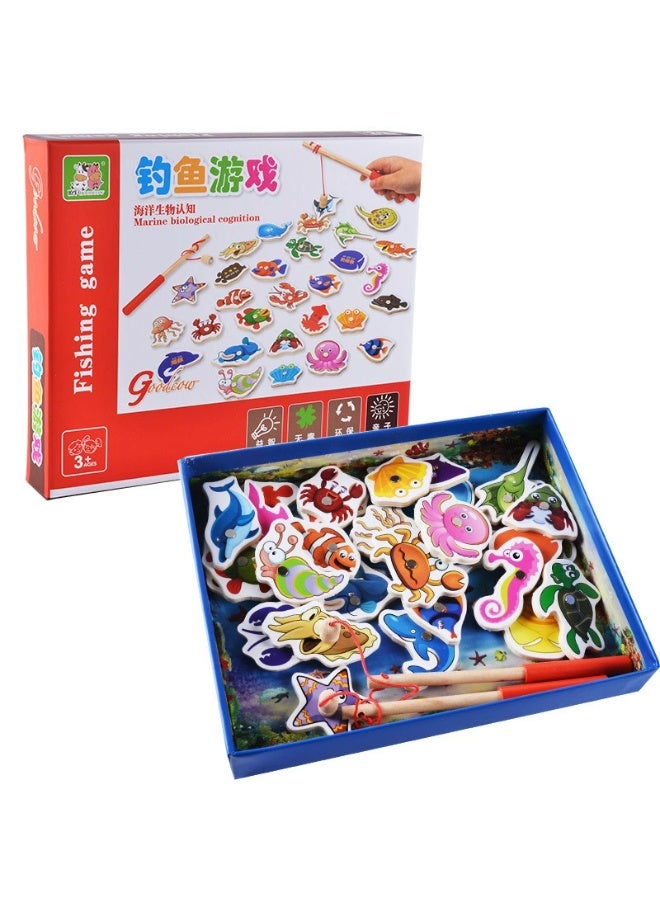 general Wooden Magnetic Fishing Set