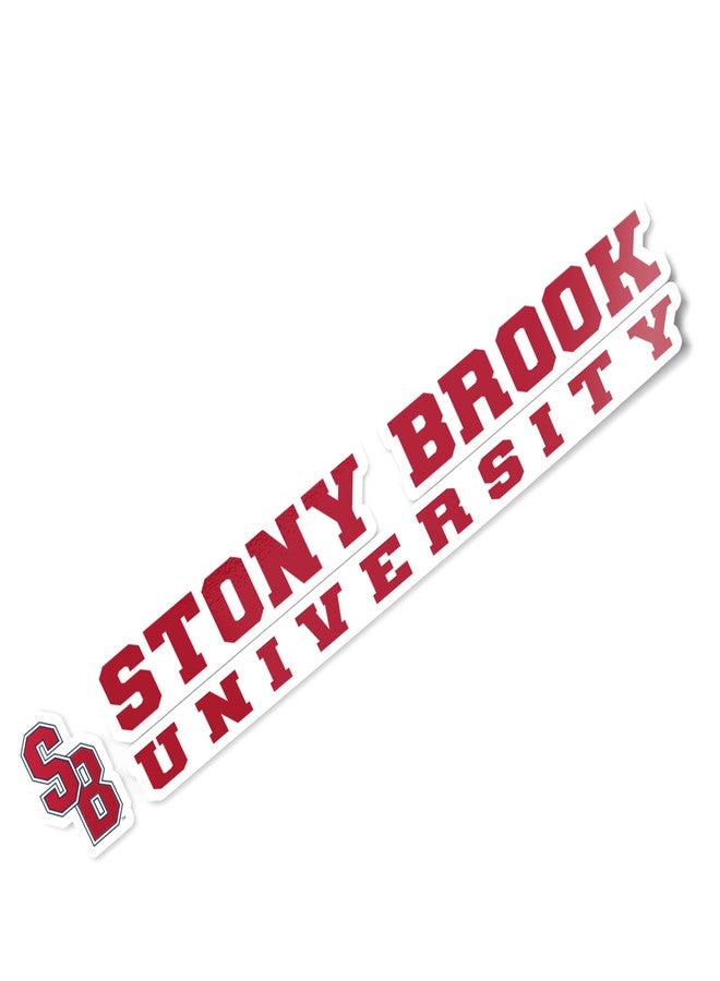 Desert Cactus Stony Brook University Sticker Seawolves Name Logo Vinyl Decal Laptop Water Bottle Car Scrapbook (8 Inch Sticker) - Image 1