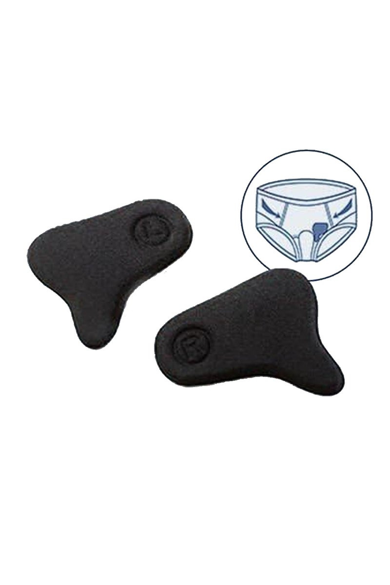 PAVIS Hernia Pad – Right & Left, Hernia Support Accessory for Use with Hernia Briefs or Trusses, Italy Brand, Bacteriostatic Material, Post-Surgery Suitable - Image 2