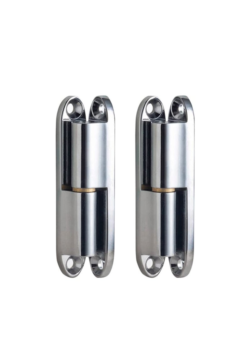 Zinc Alloy Detachable H Hinges for Cabinets and Doors, 2 Pack, Ideal for Kitchen, Garden and Window Renovations - Image 1