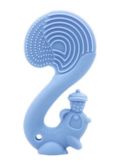Mombella Squirrel Teether Toy | BPA-Free Silicone | Soft & Safe Baby Teething Toy | Fun Acorn Design | Dishwasher & Freezer Safe | 3M+ | Product Dimensions: L 9 x W 6 x H 14 cm 