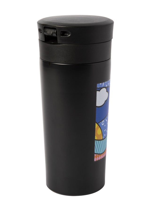 Any Morning Stainless Steel BPA-Free Thermos Travel Mug Multicolour 380ml - Image 2