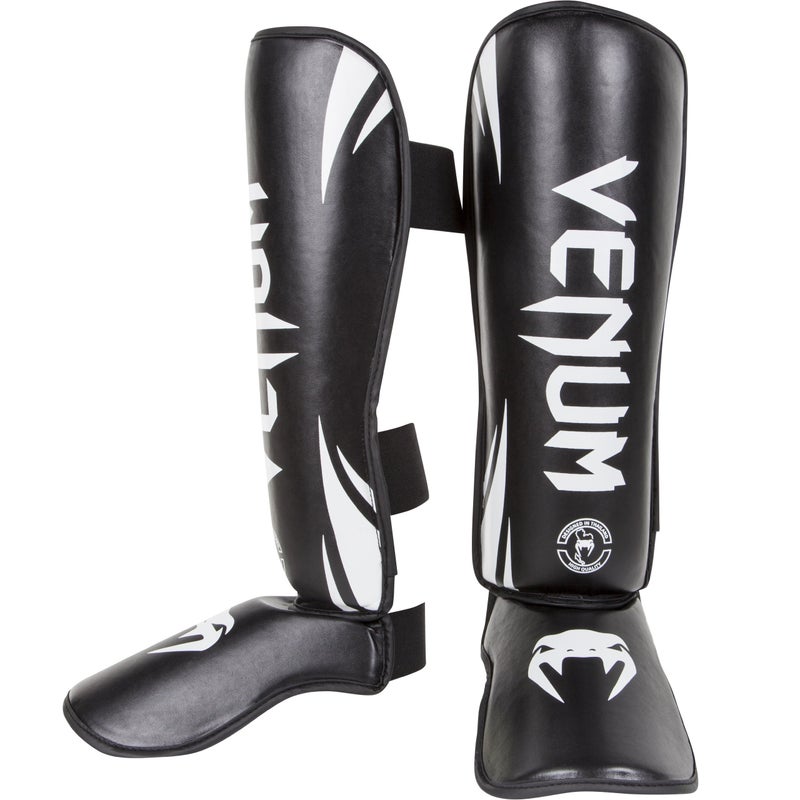 Venum Challenger Standup Shin Guards - Black, M - Image 2