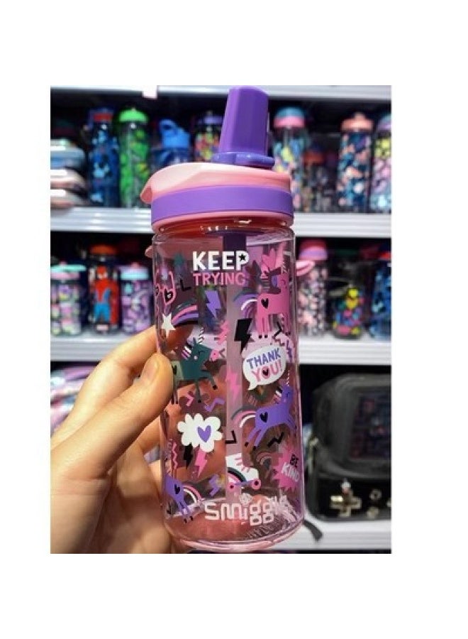 Smiggle Australia Kids Straw Cup - Large Capacity On-the-Go Water Bottle