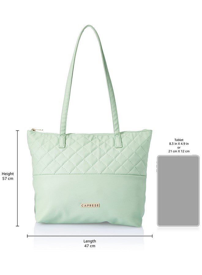 CAPRESE Caprese womens KATINA T Large PISTA Tote Bag  - Image 3