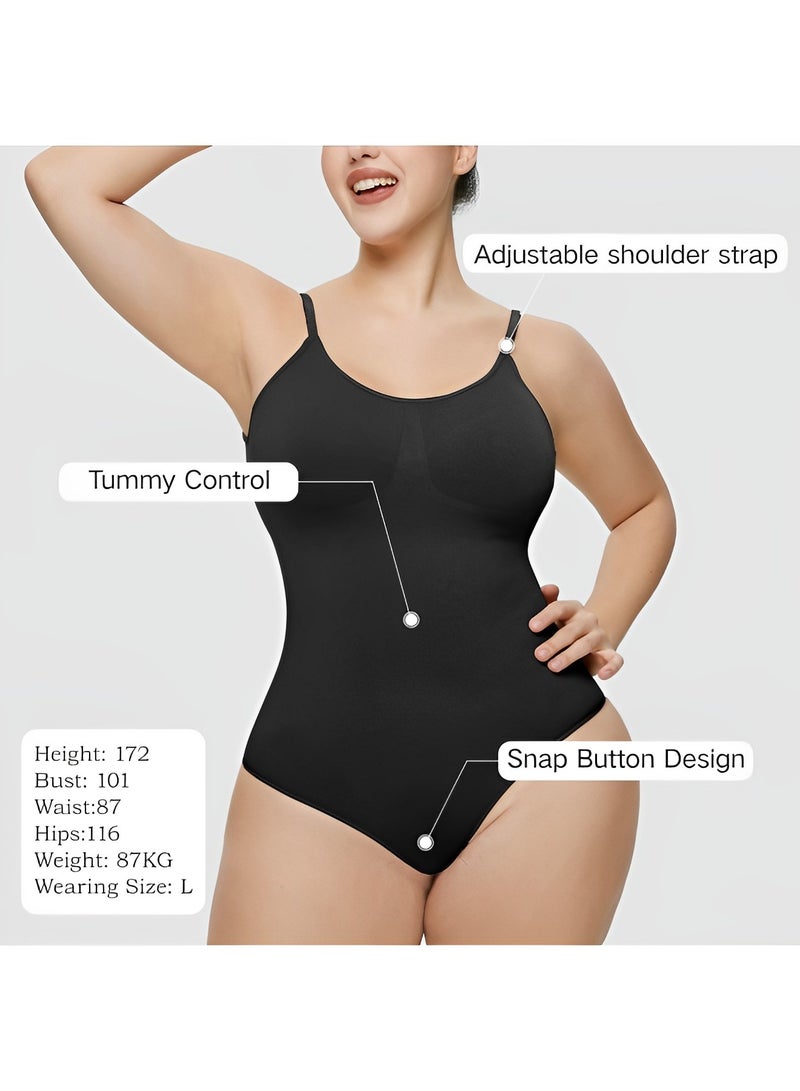 REOCLE Women's Shapewear Seamless Bodysuit Tummy Control Body Sculpting Shaper Thong Waist Slimming Lifting Shapewear - Image 2