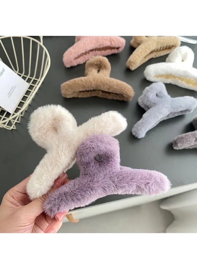 2-Piece Set of Trendy Hair Claws & Clips – 6 Gorgeous/Stunning Modern Colors - Image 5