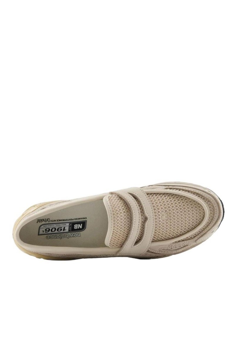 New Balance x Staud 1906L Vintage Casual Loafers/Slip-on Shoes Athlesiure/Colorblock Sneakers Beige For Women/Men/Students - Image 4