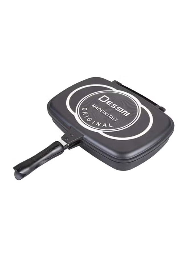 DESSINI Double Grill Pan Black/Silver 40cm - Image 2