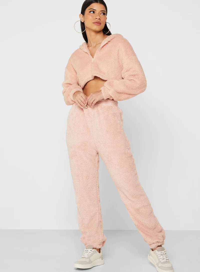 MISSY EMPIRE High Waist Joggers