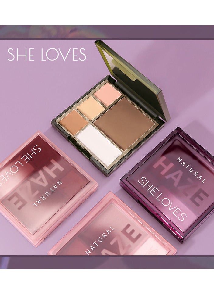 5 Color Contour Concealer Palette 03
