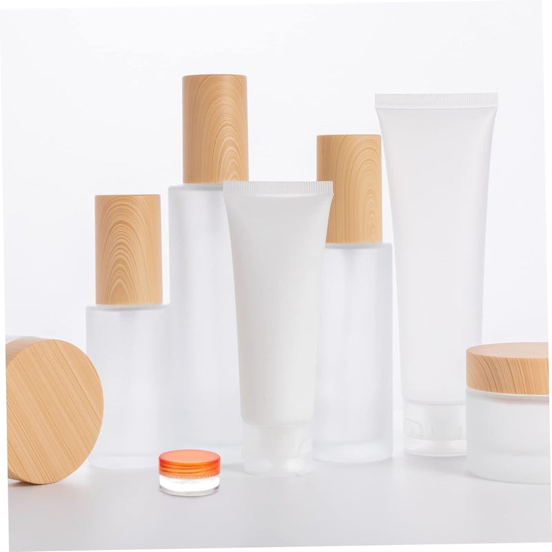 100Pcs Reusable Face Cream Sample Jars Multi Color Travel Containers for Sunscreen Cosmetics and Lotions for Daily Use and Packing Needs - Image 2