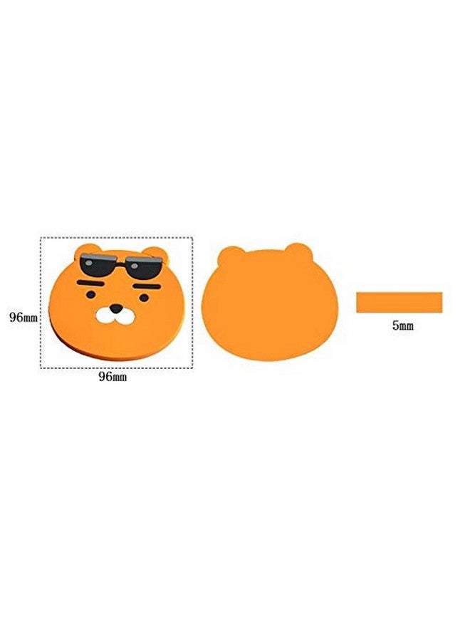BEING CART® - 5PCS Silicone Coaster Colorful Animal Coaster Cup Mat for Drinks Durable Non-Slip Hot Pads Protection Furniture Damage for Home and Kitchen Use. - Image 2