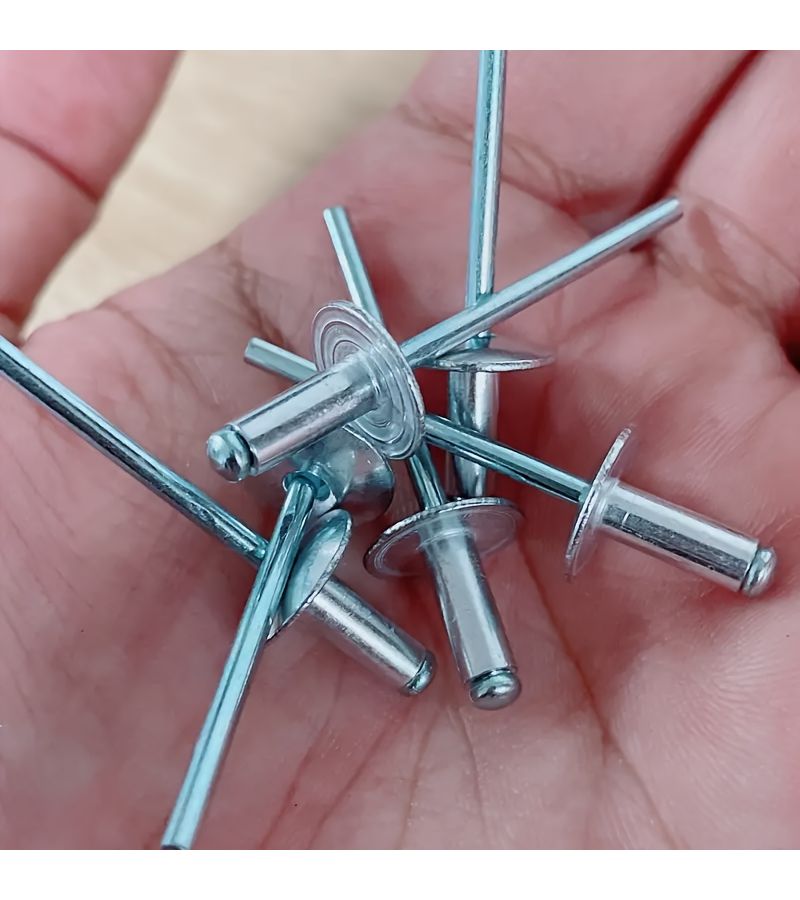 75pcs Large Cap Rivets Corrosion Resistant Fasteners for Truck Doors Household Commercial Automotive Aviation And Piping Systems - Image 3