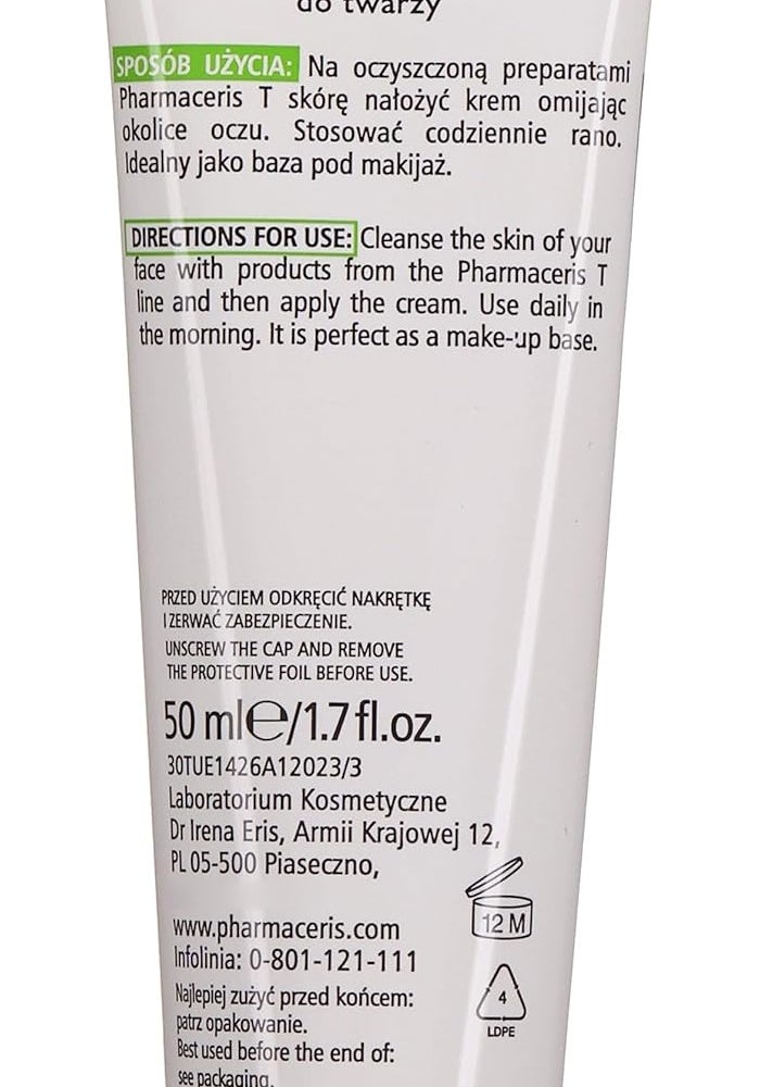 Pharmaceris كريم الوجه فارما سيريس تي سيبو-مويستاتيك SPF 30 - 50 مل للبشرة الدهنية والمعرضة لحب الشباب - Image 2
