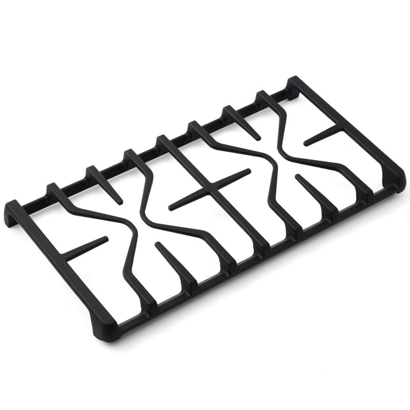 atgestore Upgraded WB31X27151 WB31X24736 Stove Grate Replacement for GE Stove Parts 19.6’’ x 10’’ Cast Iron Range Grate GE Range Surface Burner Grate General Electric Gas Cooktop Side Grate Rack - Image 2