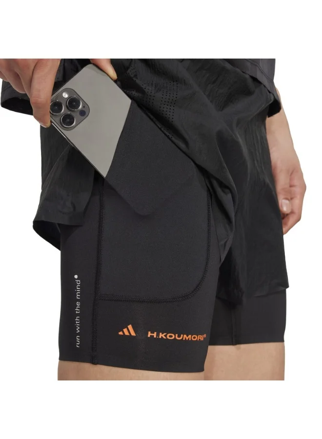 Adidas Adi365 Hk2In1 M Black Shorts (1/2) Shorts For Men