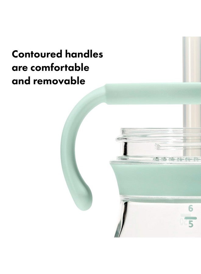 OXO Tot Transitions Straw Cup with Removable Handles - 6 oz. - Opal - Image 4