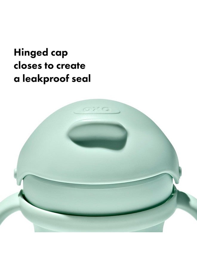 OXO Tot Transitions Straw Cup with Removable Handles - 6 oz. - Opal - Image 5