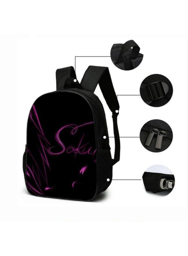 عام حقيبة ظهر مطبوعة بالرسوم المتحركة + مجموعة حقائب اليد + القلم، مجموعة حقائب عملية من ثلاث قطع (يمكن استخدام الطلاب والأطفال ونزهات الأصدقاء ورياضات تسلق الجبال وما إلى ذلك) - 60 - Image 2