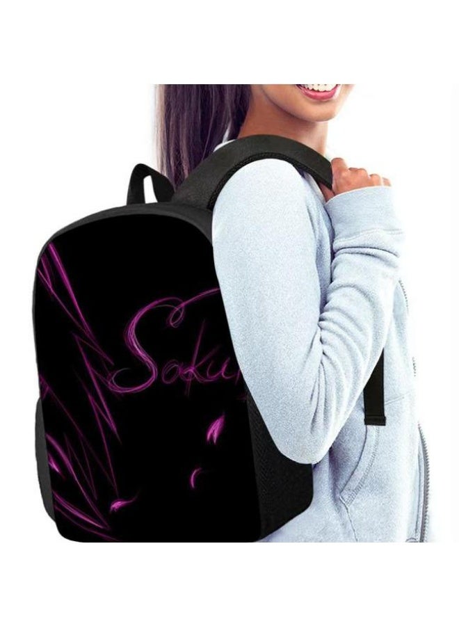 عام حقيبة ظهر مطبوعة بالرسوم المتحركة + مجموعة حقائب اليد + القلم، مجموعة حقائب عملية من ثلاث قطع (يمكن استخدام الطلاب والأطفال ونزهات الأصدقاء ورياضات تسلق الجبال وما إلى ذلك) - 60 - Image 5