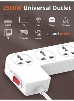 5-in-1 Power Extension Cord Organizer Box with 15W Wireless Charger, 5 Universal Outlets Strip, 20W USB-C PD3.0 and 18W USB-A QC3.0 Fast Charging Ports, 2 Tablet Holder Trays, 2M Cable - pzsku/ZFA7516A5F4156028358EZ/45/_/1691487989/7b15e18f-796c-4f26-8074-2c4f01b3370b