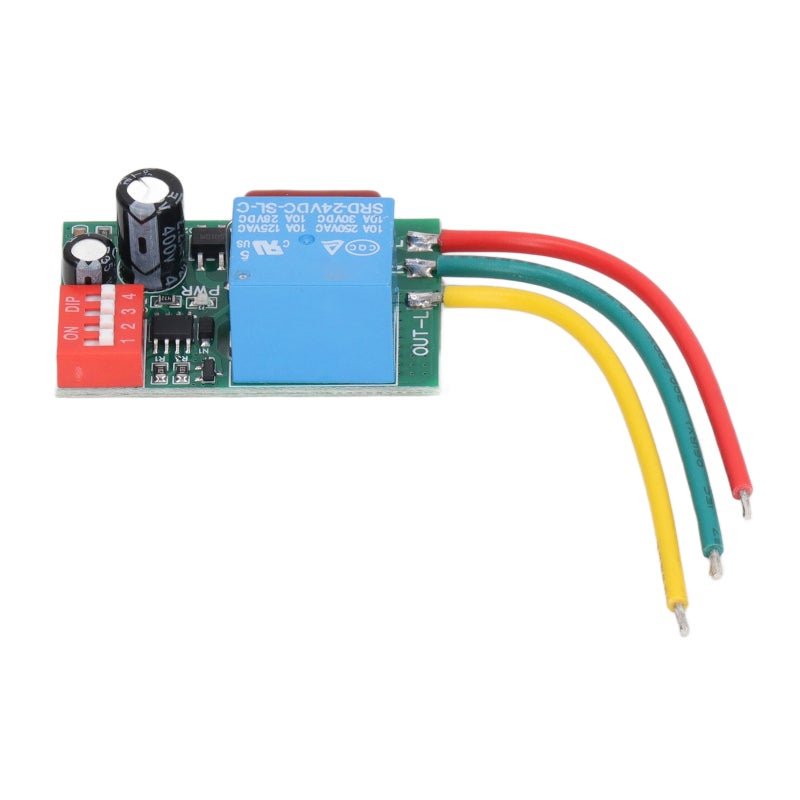 songle Delay Relay Switch 16 Modes 1-480 Minutes - Energy-Saving Control 10A Output for Fan Engine Cooler - Image 5