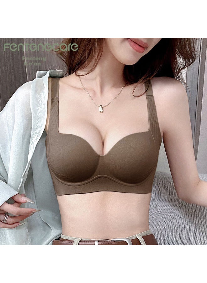 FENTENGCARE Fentengcare Push-up Bra For Women, Seamless Wirefree Bra With Side Support And Lift, Anti-sagging And Side Bulge Control Bra  - Image 1