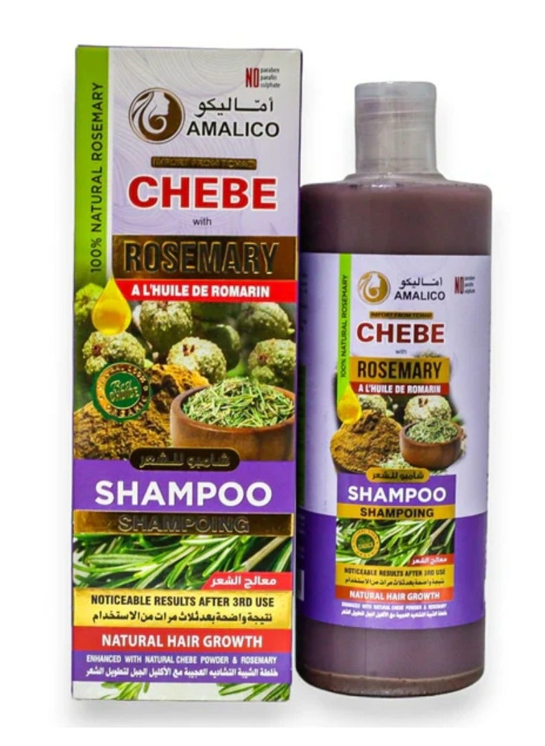 AMALICO - Chebe With Rosemary Shampoo 500 ml - Image 1