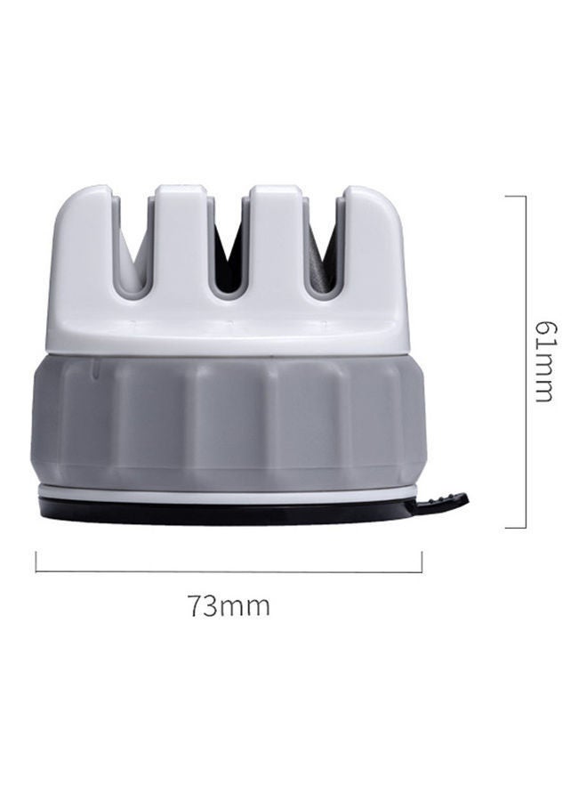 NIBEMINENT Premium Quality Knife Sharpener White 10x8x10cm  - Image 5