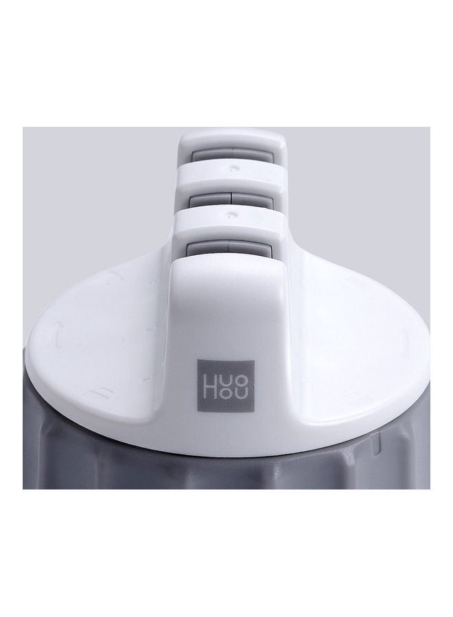 NIBEMINENT Premium Quality Knife Sharpener White 10x8x10cm  - Image 4