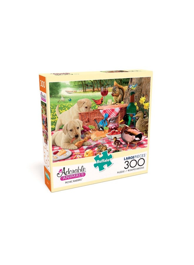 بافلو جايمز ألعاب الجاموس - ستيف ريد - غزاة النزهة - أحجية الصور المقطوعة الكبيرة للبالغين - أحجية صعبة مثالية لأمسيات اللعب - الحجم النهائي 21.25 × 15.00 - Image 2