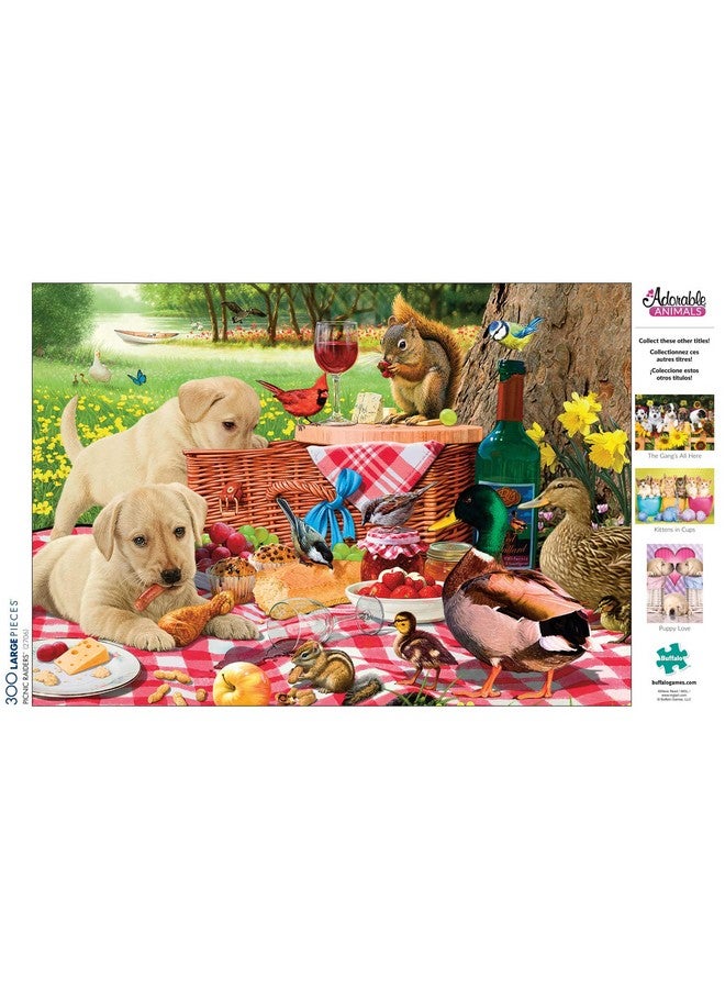 بافلو جايمز ألعاب الجاموس - ستيف ريد - غزاة النزهة - أحجية الصور المقطوعة الكبيرة للبالغين - أحجية صعبة مثالية لأمسيات اللعب - الحجم النهائي 21.25 × 15.00 - Image 4