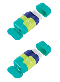 2-Pices Connect Sharpener With Eraser Green/Yellow/Blue - pzsku/ZFA75841BD65B7E217E90Z/45/_/1718296715/005398c3-4b24-4427-853a-1ce1625bb608