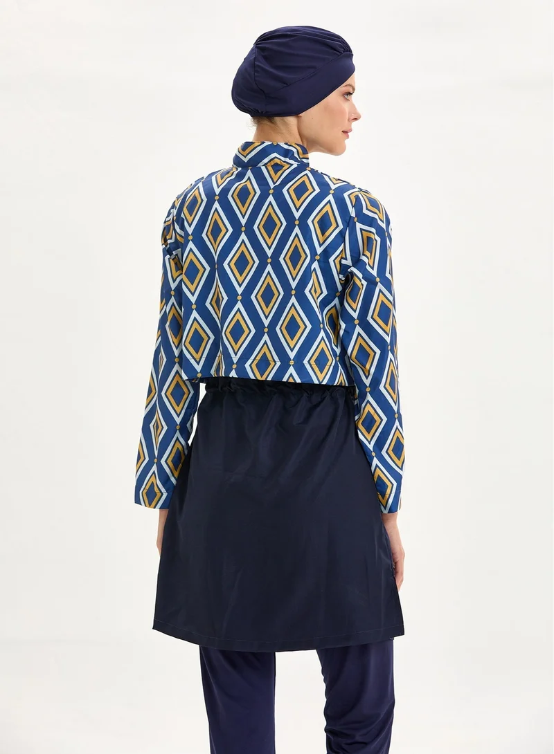 ريفاماري Emira Burkini 4-Piece Modest Swimwear Set