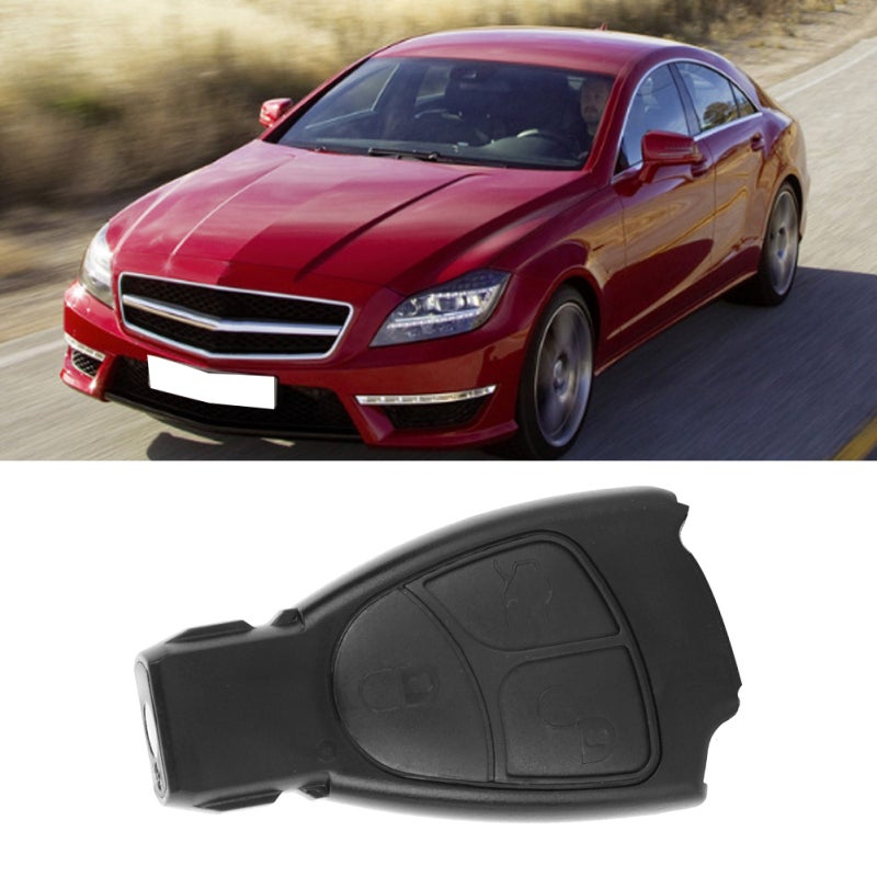 Car Key Shell 3 Buttons - Accurate Button Position Fob Case - Durable Wear-Resistant Key Fob for Mercedes-Benz C E ML S CLK CL - Image 5