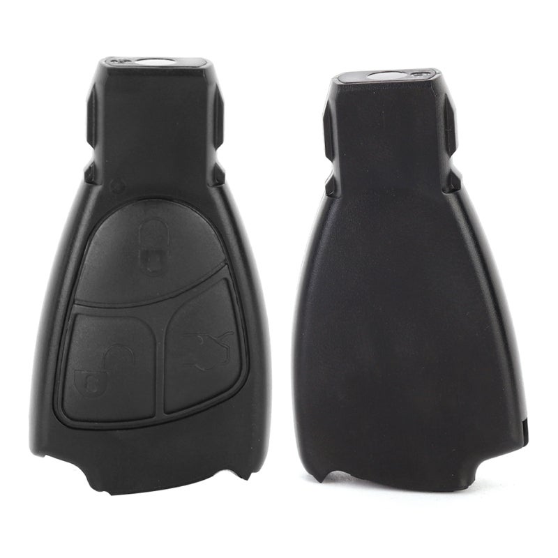 Car Key Shell 3 Buttons - Accurate Button Position Fob Case - Durable Wear-Resistant Key Fob for Mercedes-Benz C E ML S CLK CL - Image 3