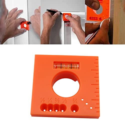 ZYAMY 2pcs Mark Offset Ruler with Gradienter Finish Carpentry Tools 5 in 1 Multifunction Ruler for Parallel Lines for Woodworking - Image 4