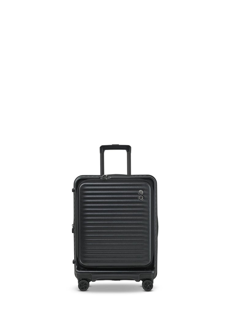 Echolac Celestra 76cm Check-In Luggage Trolley Black - Image 1
