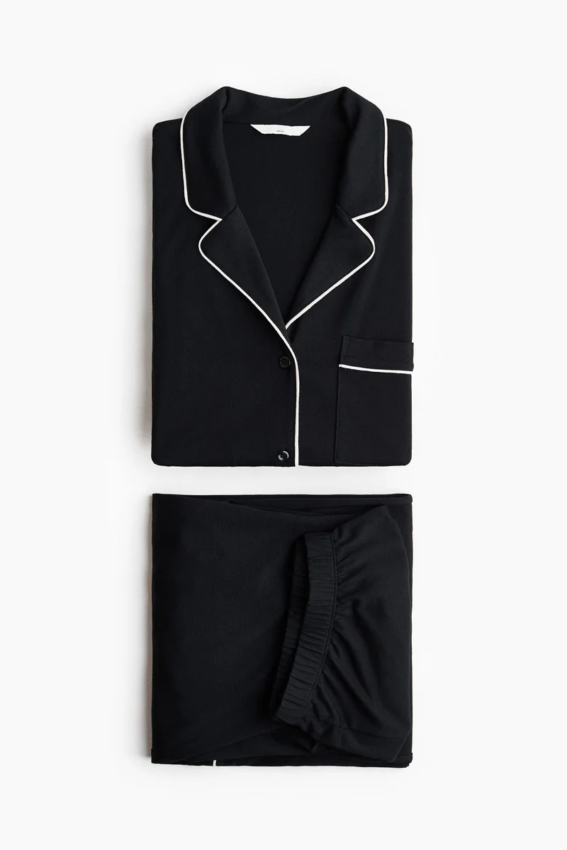 H&M  MAMA Piping-detail pyjamas for Women | Best Price UAE