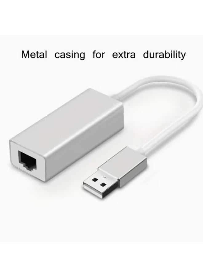 USB 3.0 Ethernet Adapter USB to RJ45 Network 1000Mbps Gigabit LAN Ethernet Internet Adapter Compatible with MacBook, PC, Switch, Surface, Chromebook, Windows 11/10/8.1/8/7, MAC OS, IOS, Linux - Image 4