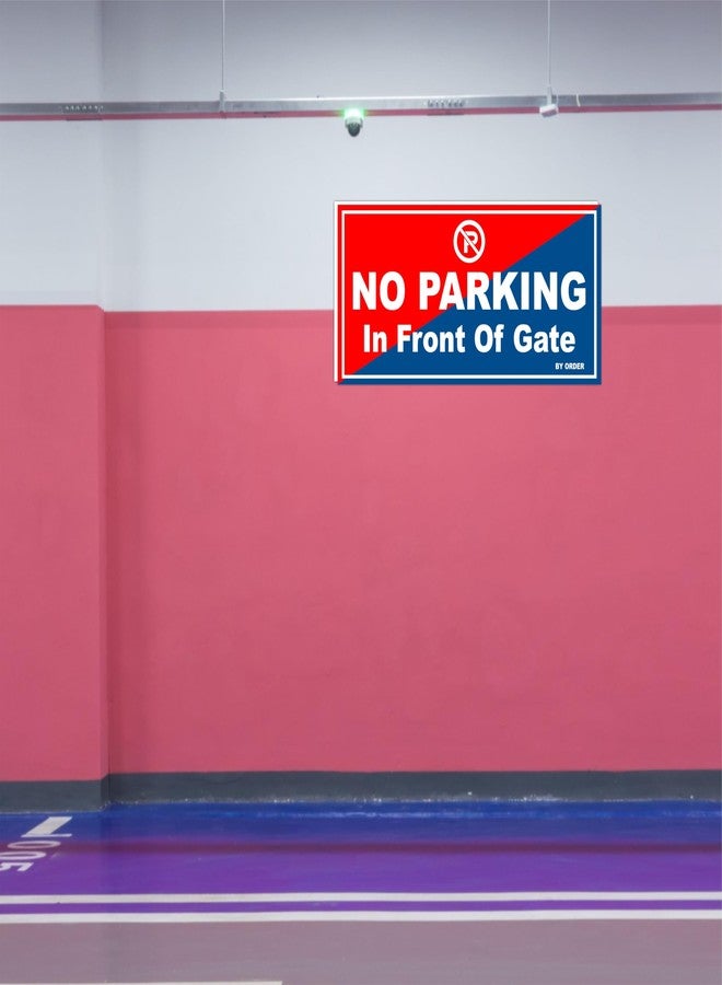 ATTRACTSO - no Parking Vinyl Sunboard Material Sign Board Sticker For Door Entrance Set of 2 (12inchx6inch) - Image 4